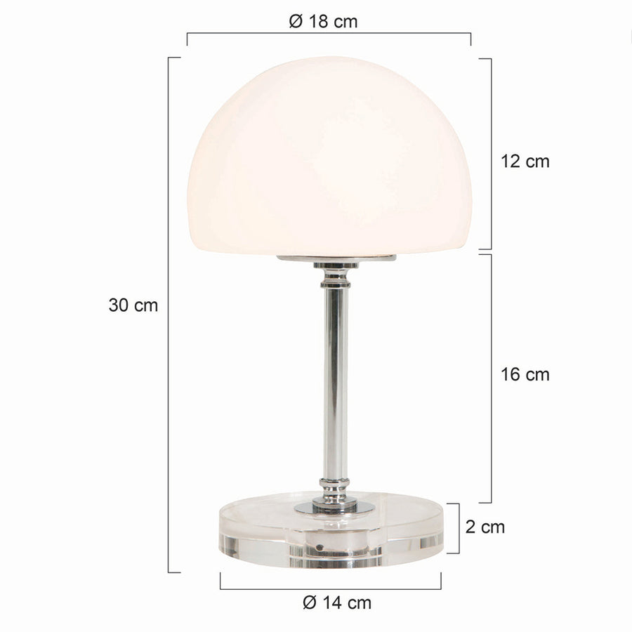 Tafellamp Ancilla 7933CH Chroom