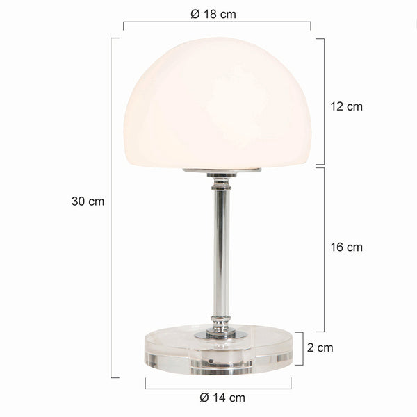 Tafellamp Ancilla 7933CH Chroom