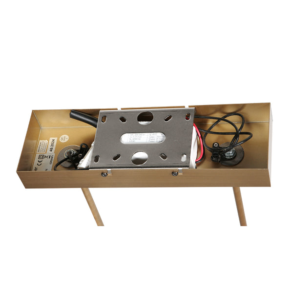 Goudkleurige Hanglamp Zelena 7971GO 155cm breed Instelbare lichtkleur & dimbaar – 3700 lumen
