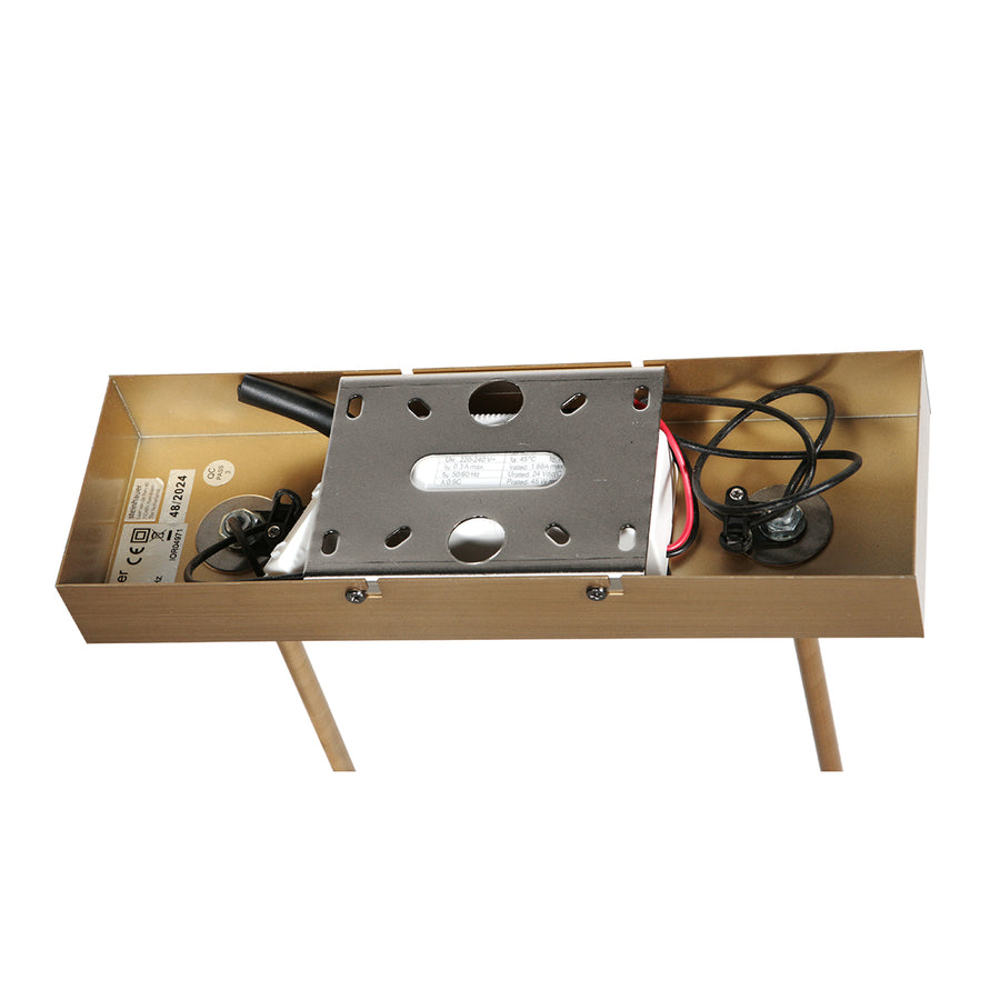 Goudkleurige Hanglamp Zelena 7971GO 155cm breed Instelbare lichtkleur & dimbaar – 3700 lumen