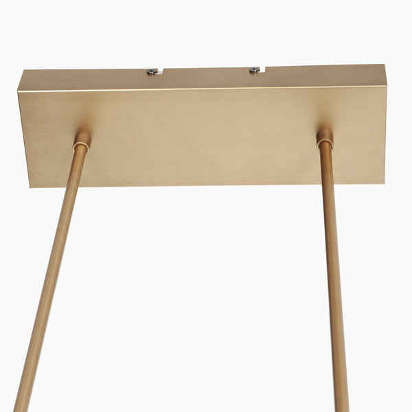 Goudkleurige Hanglamp Zelena 7971GO 155cm breed Instelbare lichtkleur & dimbaar – 3700 lumen