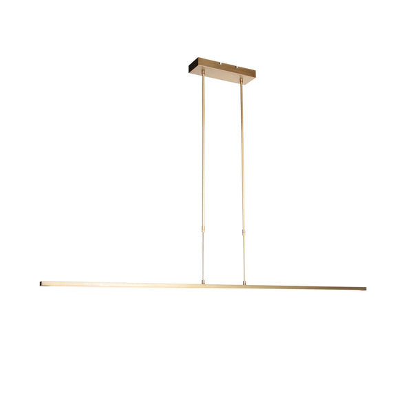 Goudkleurige Hanglamp Zelena 7971GO 155cm breed Instelbare lichtkleur & dimbaar – 3700 lumen