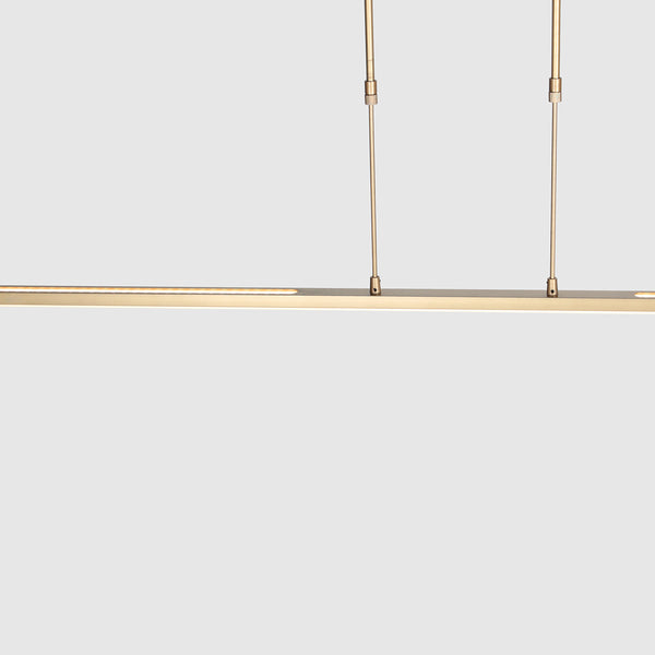 Goudkleurige Hanglamp Zelena 7971GO 155cm breed Instelbare lichtkleur & dimbaar – 3700 lumen