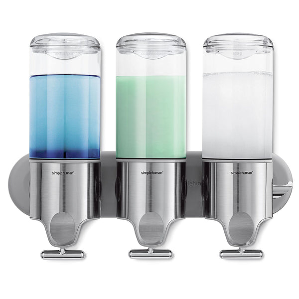 Wand Zeepdispenser Triple, Simplehuman