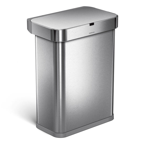 Afvalemmer Sensor Voice Control 58 liter, Simplehuman