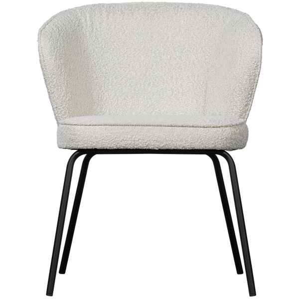 ADMIT EETKAMERSTOEL BOUCLE NATUREL (set of 2)
