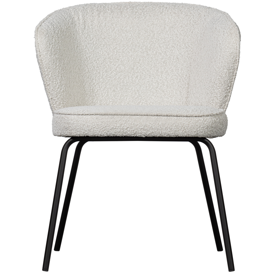 ADMIT EETKAMERSTOEL BOUCLE NATUREL (set of 2)