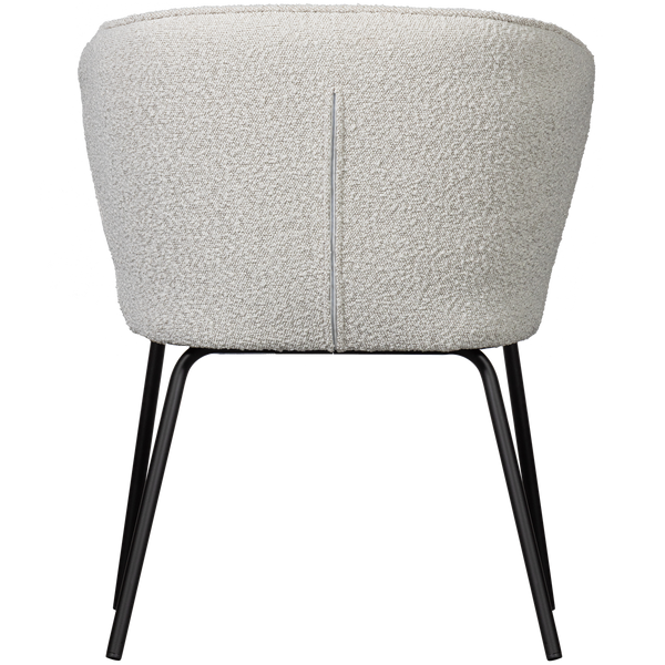 ADMIT EETKAMERSTOEL BOUCLE NATUREL (set of 2)