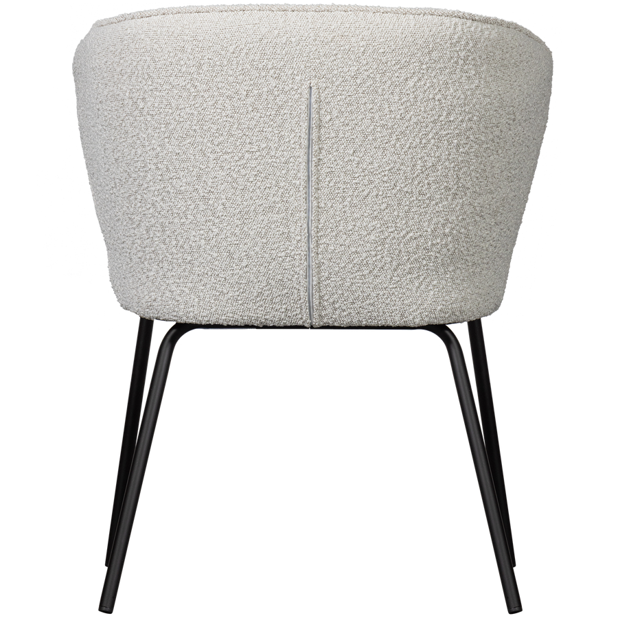 ADMIT EETKAMERSTOEL BOUCLE NATUREL (set of 2)