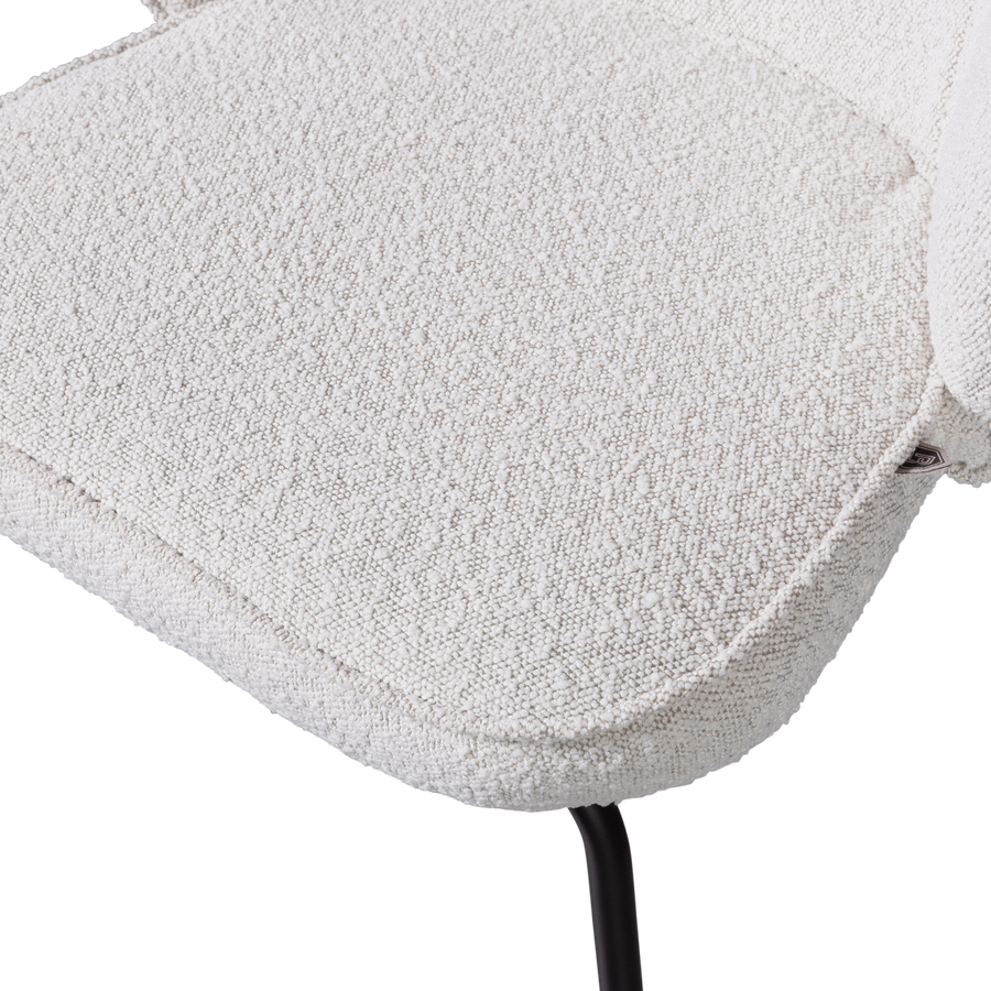 ADMIT EETKAMERSTOEL BOUCLE NATUREL (set of 2)