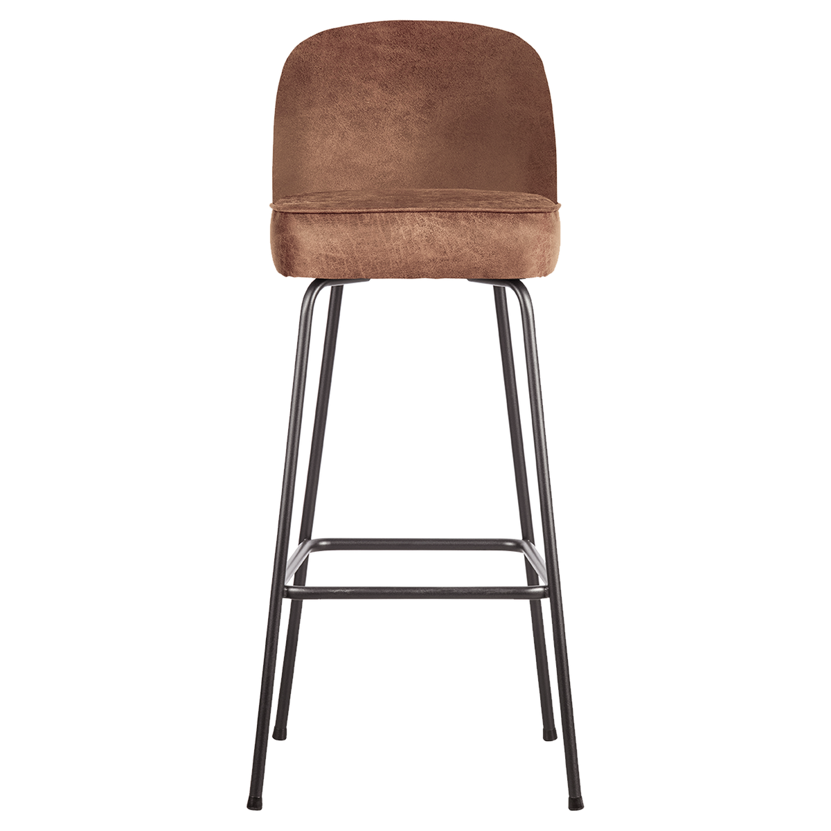 VOGUE BARSTOEL 80 CM LEER COGNAC