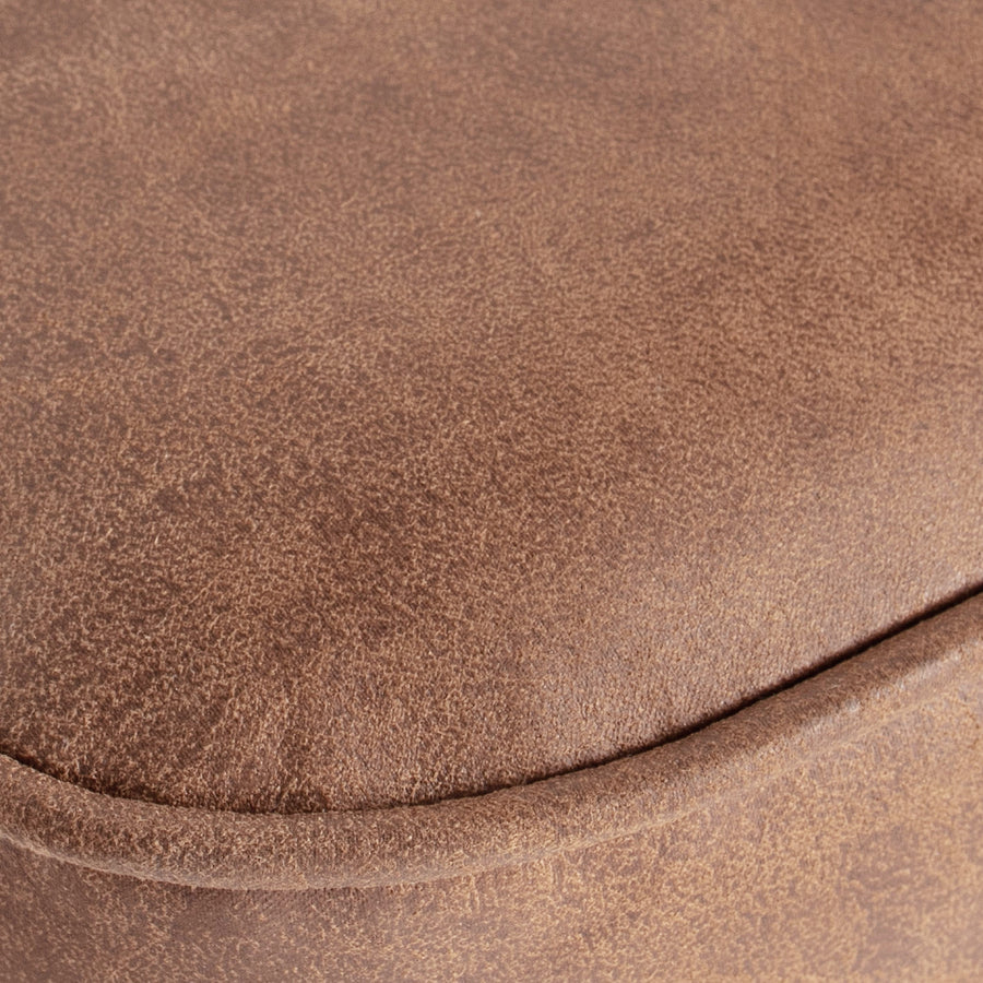 VOGUE BARSTOEL 80 CM LEER COGNAC