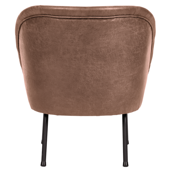 VOGUE FAUTEUIL ECOLEER COGNAC