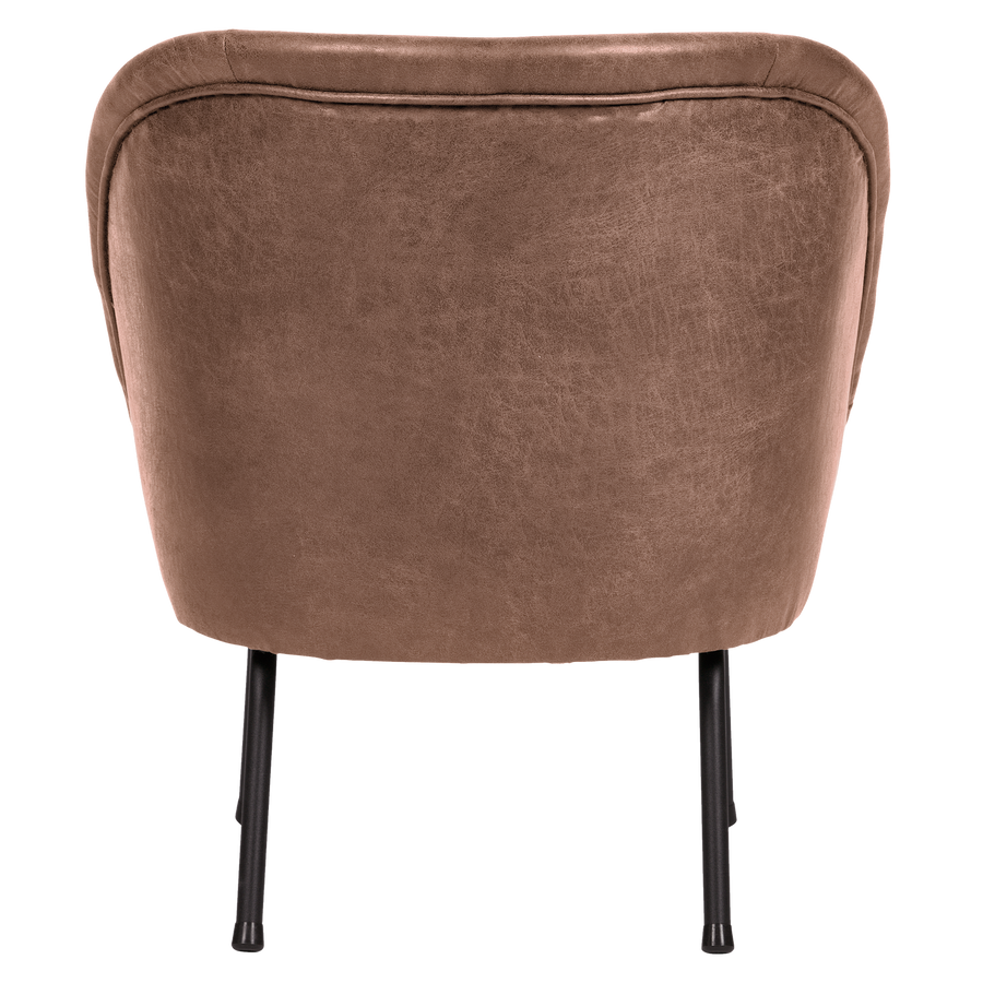 VOGUE FAUTEUIL ECOLEER COGNAC