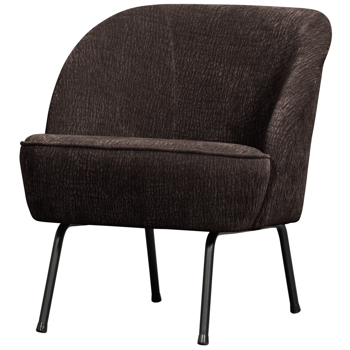 Vogue fauteuil 3d chenille donkerbruin