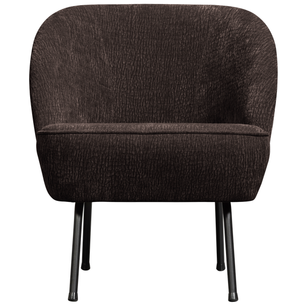 Vogue fauteuil 3d chenille donkerbruin
