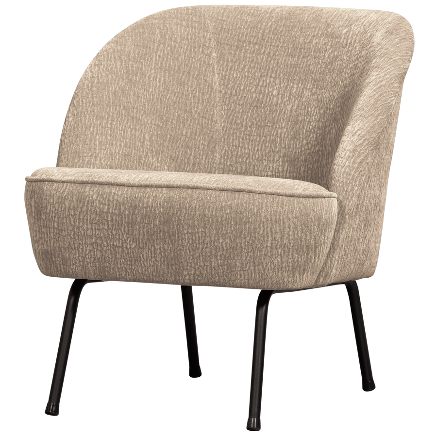 Vogue fauteuil 3d chenille zand