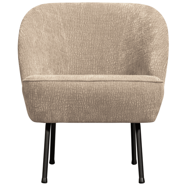 Vogue fauteuil 3d chenille zand