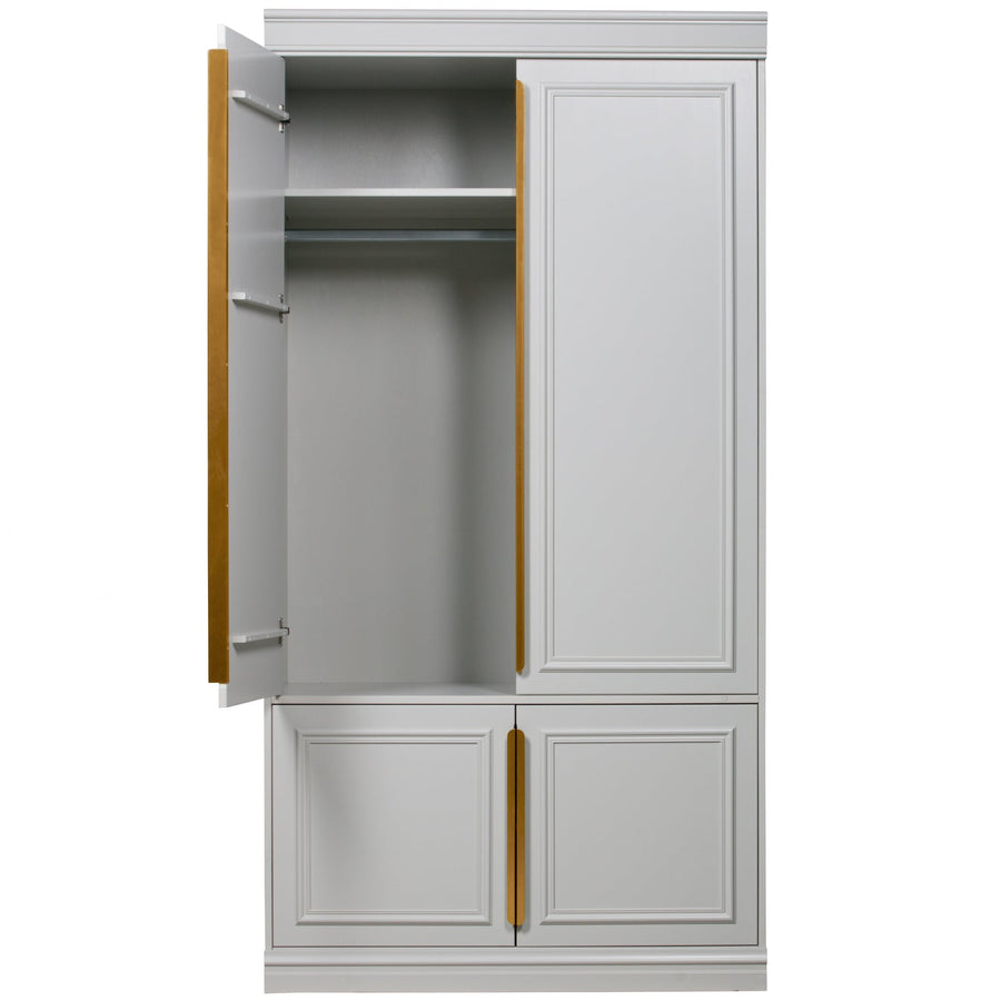 Organize kast 62 cm grenen mist