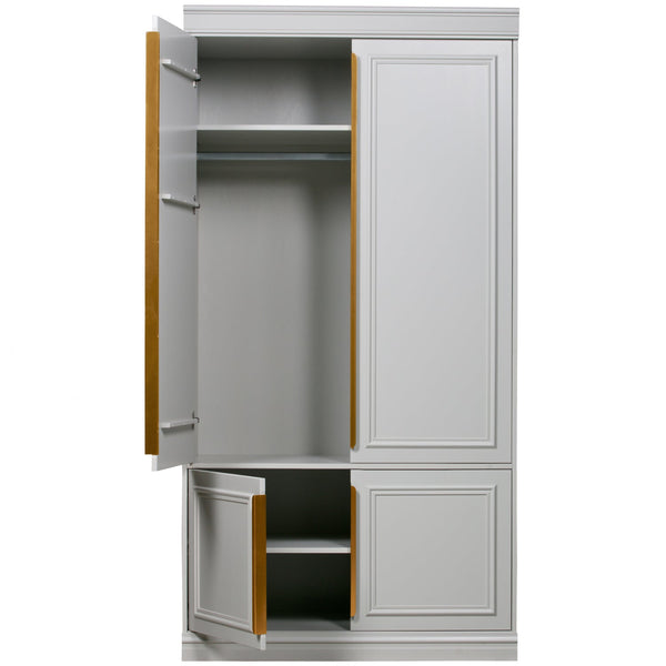 Organize kast 62 cm grenen mist