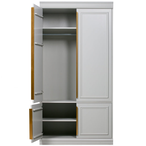 Organize kast 62 cm grenen mist