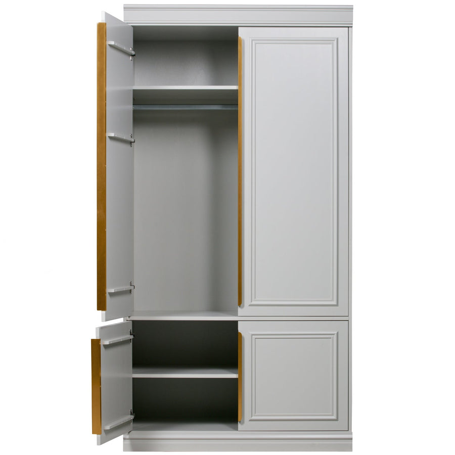 Organize kast 62 cm grenen mist