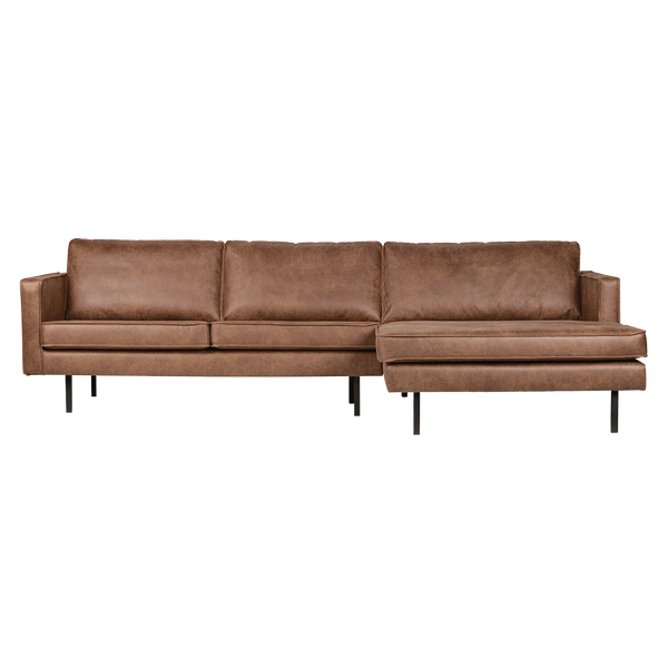 RODEO CHAISE LONGUE BANK RECHTS ECOLEER COGNAC