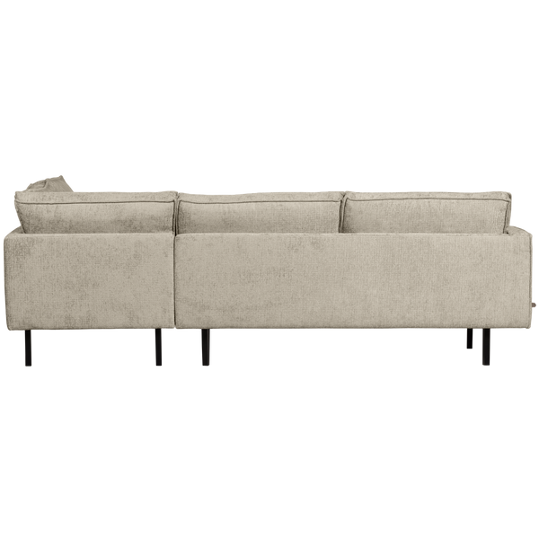 Rodeo hoekbank rechts structure velvet wheatfield