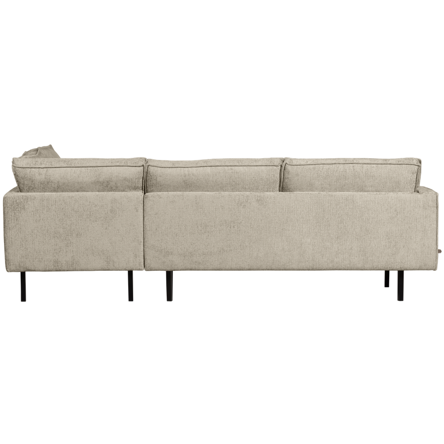 Rodeo hoekbank rechts structure velvet wheatfield