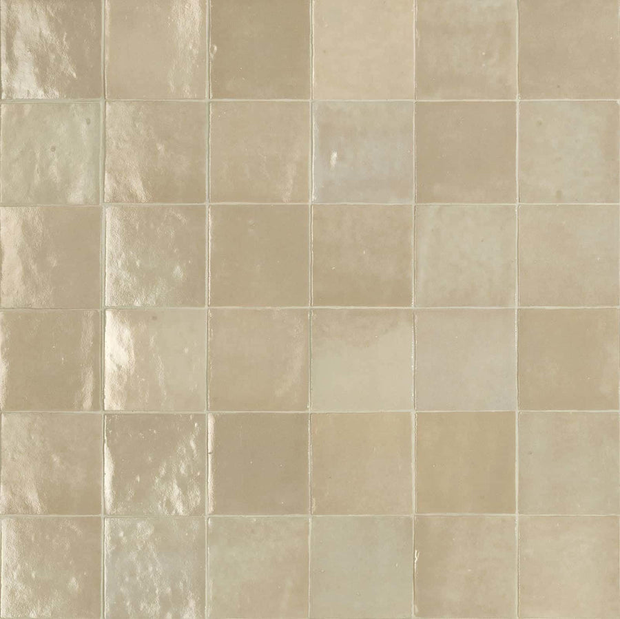 Wandtegel Marazzi Zellige Lana beige