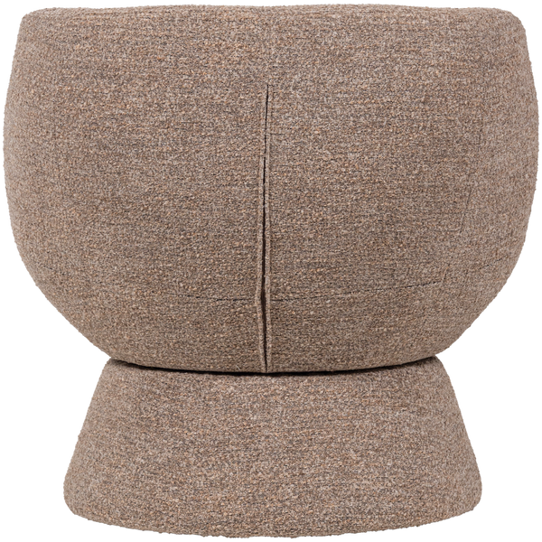 Shuffle draaifauteuil bruin melange