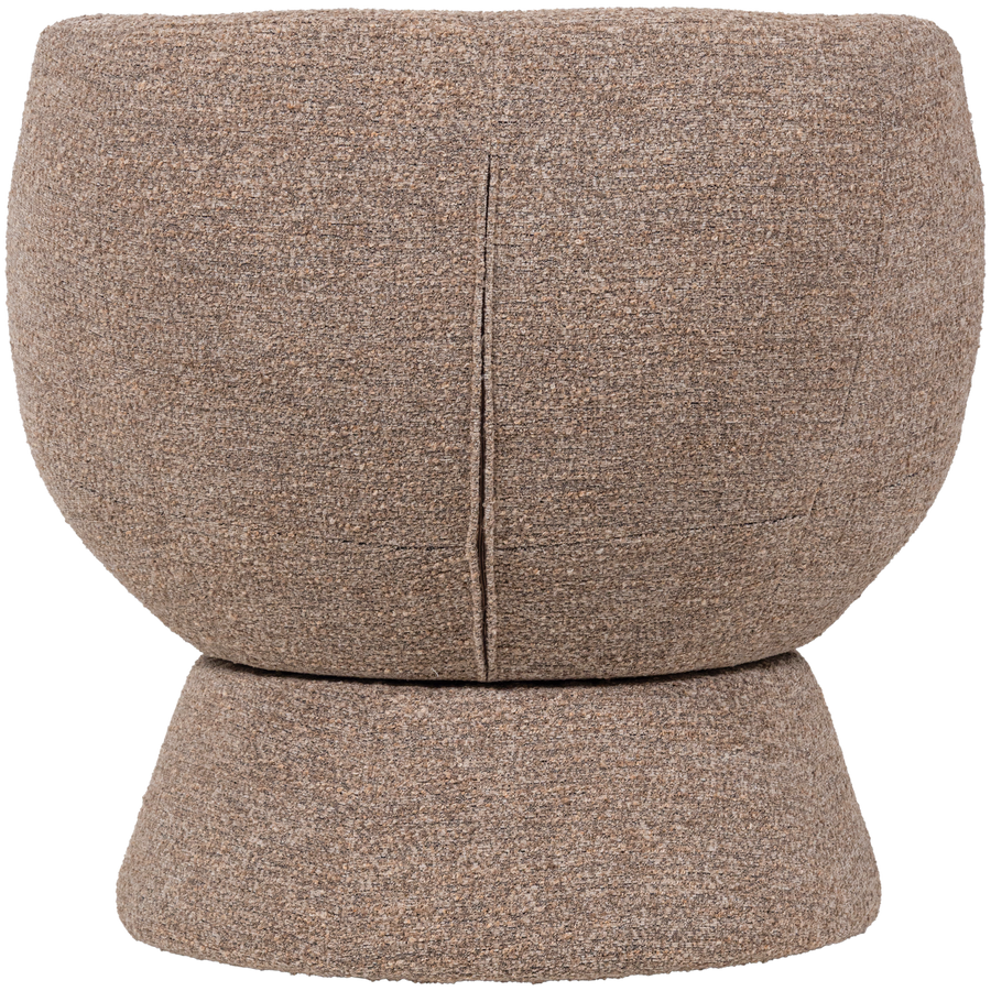 Shuffle draaifauteuil bruin melange