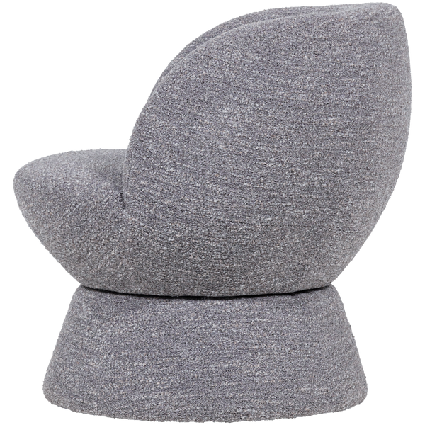 Shuffle draaifauteuil grijs melange