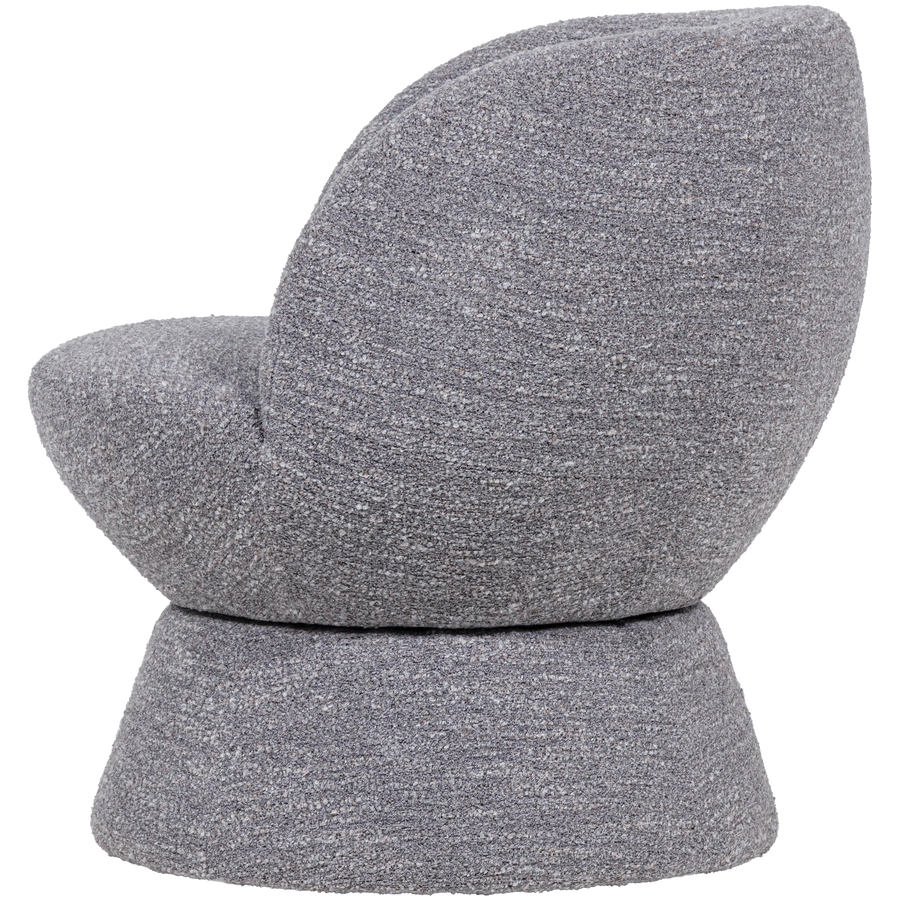 Shuffle draaifauteuil grijs melange