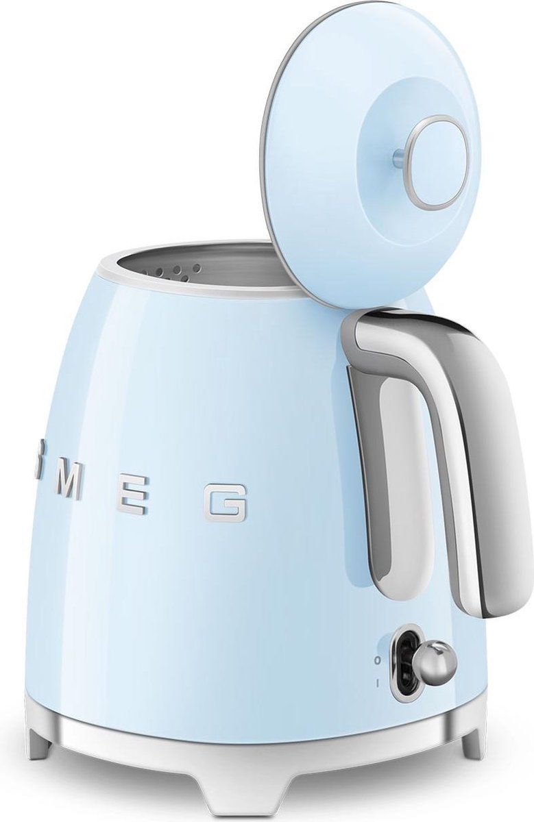 Waterkokers  Jaren 50  Pastelblauw  Temperature control x Nee