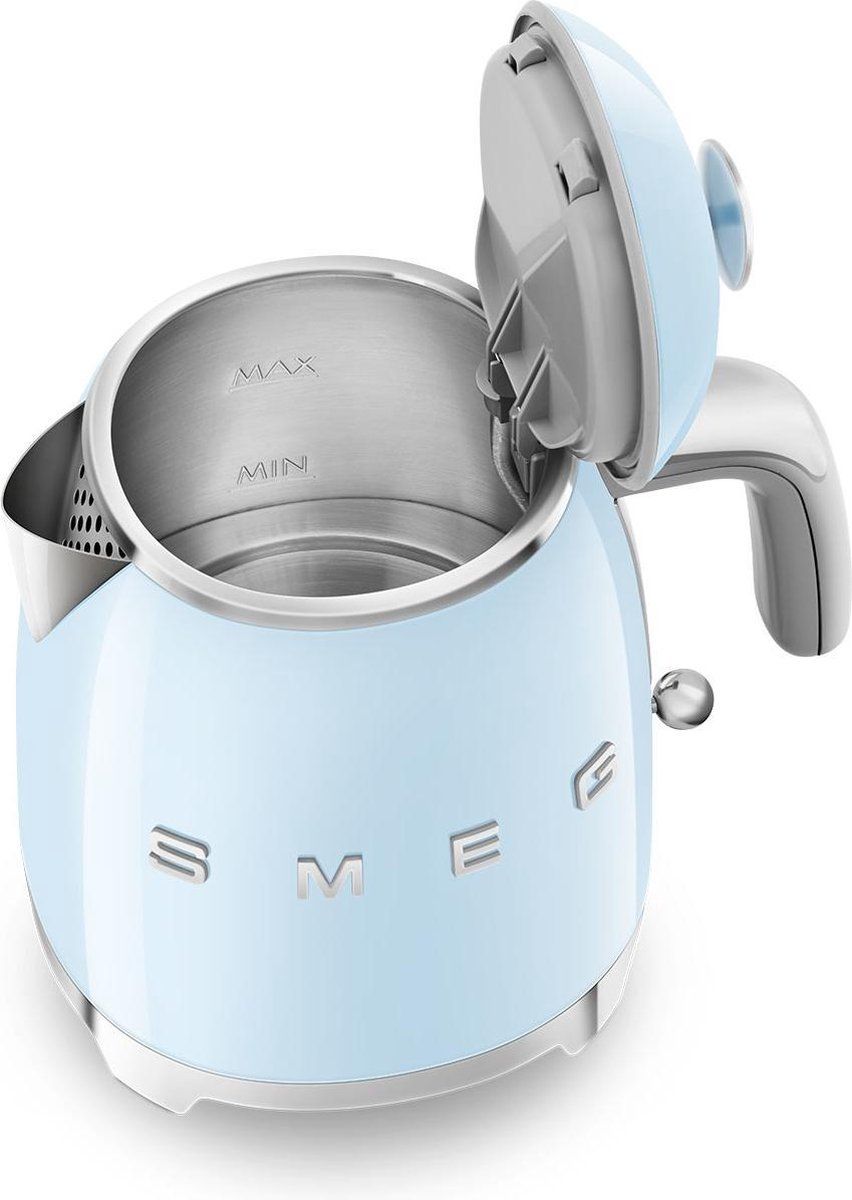 Waterkokers  Jaren 50  Pastelblauw  Temperature control x Nee