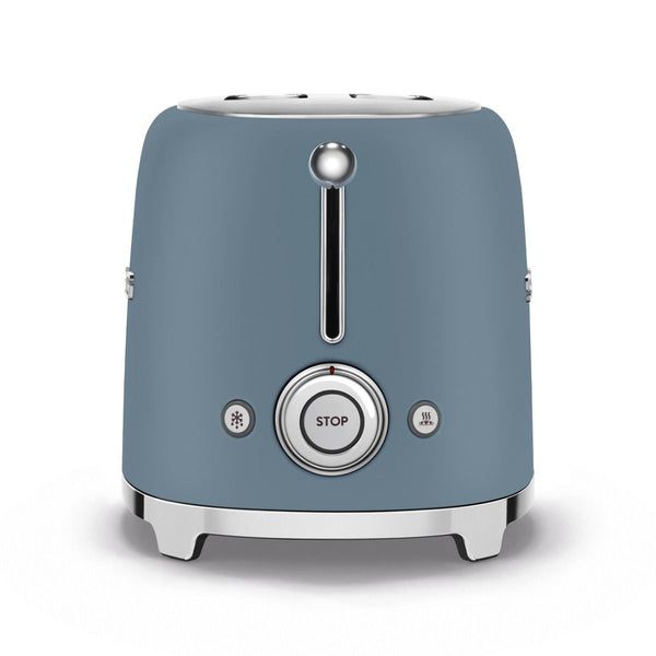 Broodroosters  Toaster 2x2  Jaren 50  Storm Blue  Aantal sleuven - 2 2  Aantal bruiningsniveaus 6