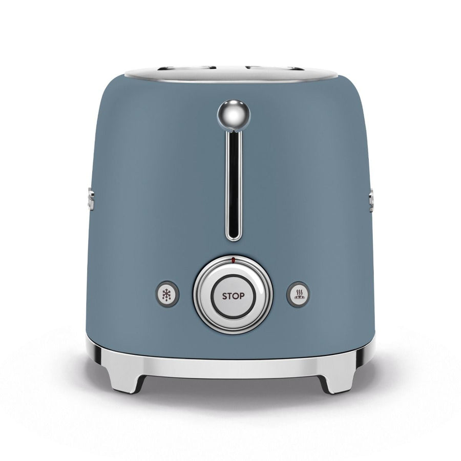 Broodroosters  Toaster 2x2  Jaren 50  Storm Blue  Aantal sleuven - 2 2  Aantal bruiningsniveaus 6