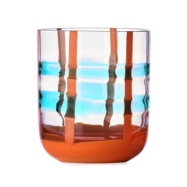 tumbler light turquoise-orange