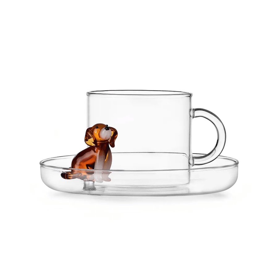 tea cup w/saucer Golden Retriver