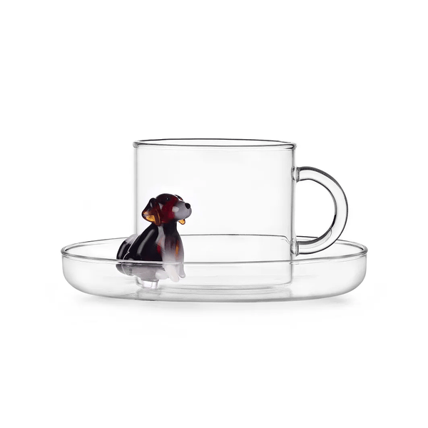 tea cup w/saucer English Foxhound