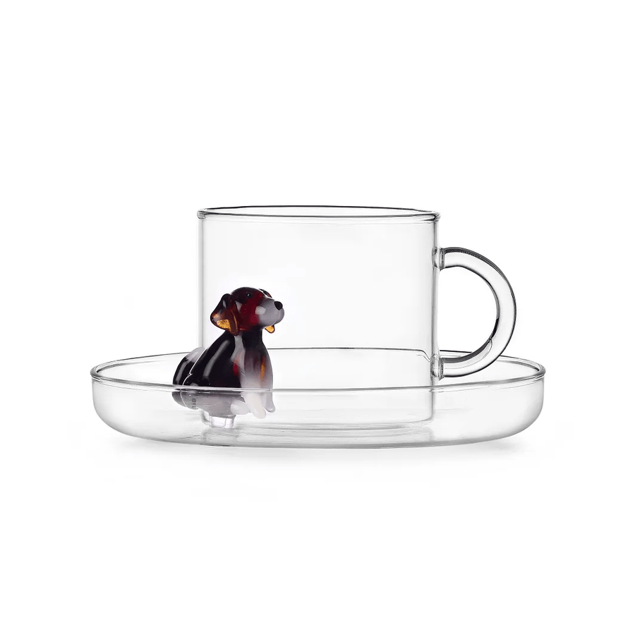 tea cup w/saucer English Foxhound