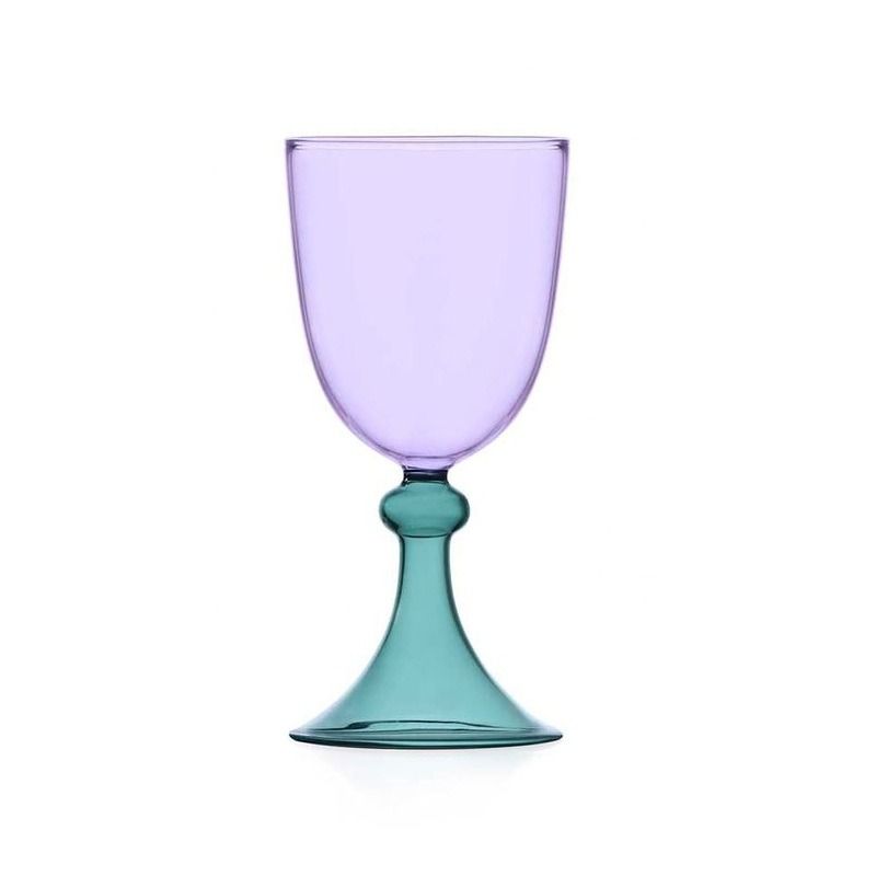 goblet lilac-petrol