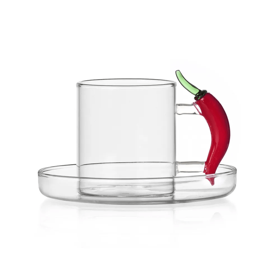 coffee cup chili pepper