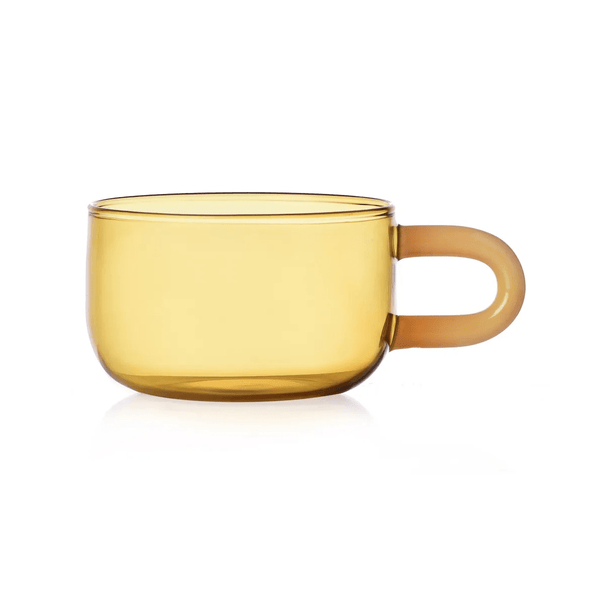 tea cup yellow