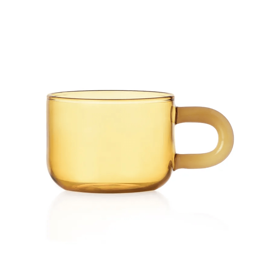 coffee cup yellow