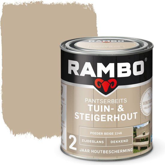 Rambo pb tuin&steigerhout zgl 1146 750ml poeder beige