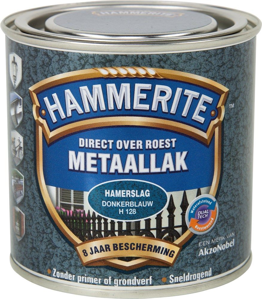Ht Hamerslag D Blauw H128 250ml