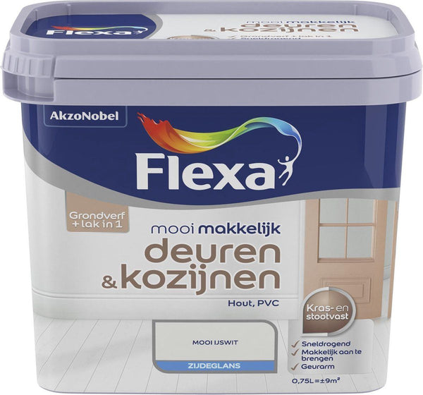 Fl Mm Deur&kozijn M Ijswit 750ml