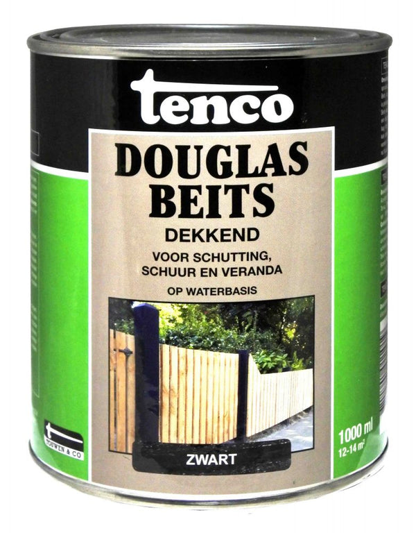 Tw Douglas Beits Dek Zwart 1l
